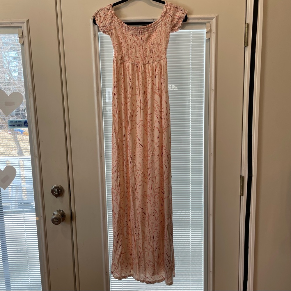 Isabel Maternity by Ingrid & Isabel Pink Maxi Maternity Dress